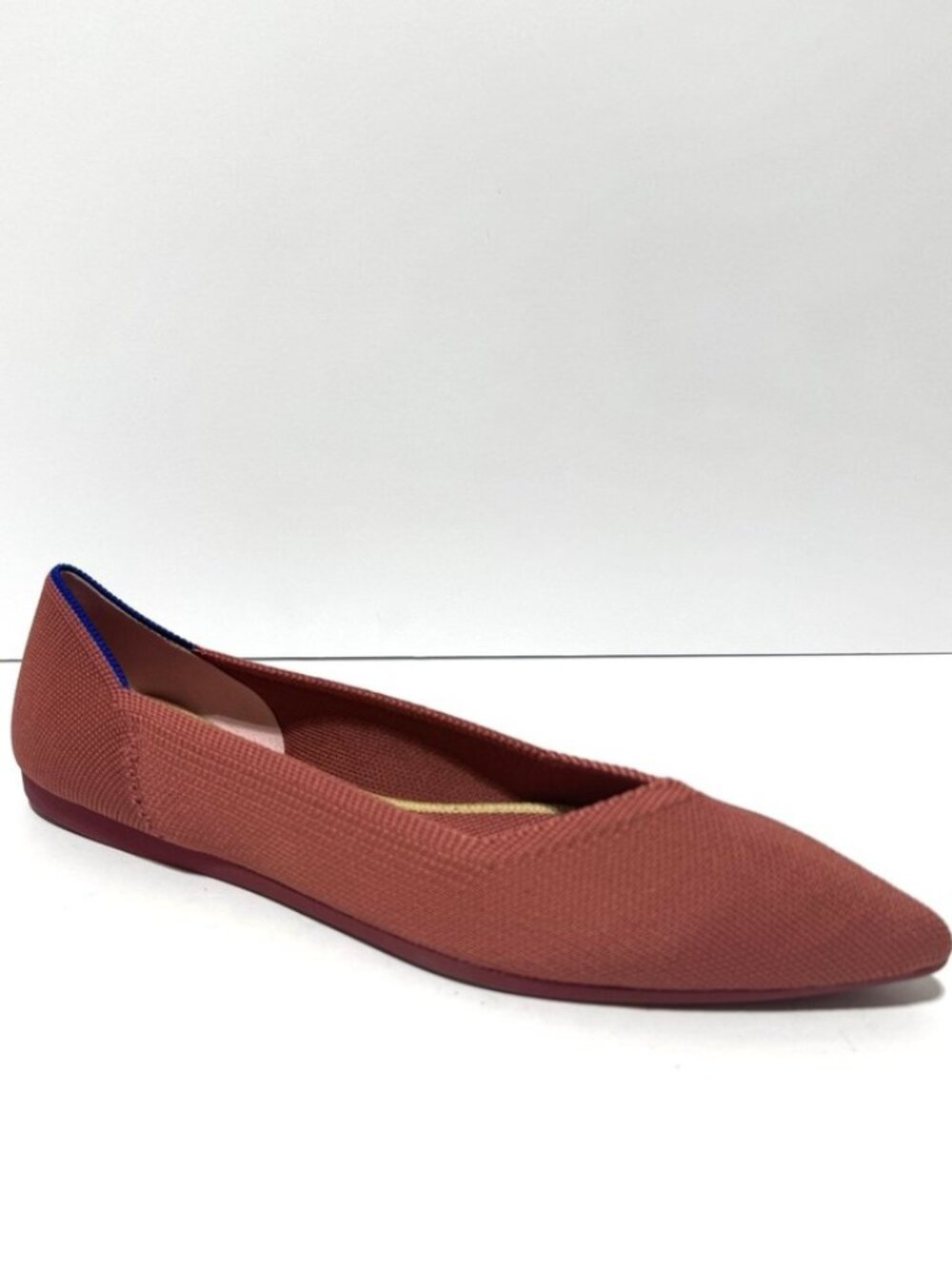 NEW Rothy's Terracotta Copper The Point Flat